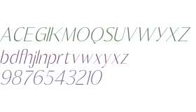 Kingray Quento Italic