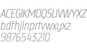 Nordikka W00 ExtraLight Italic