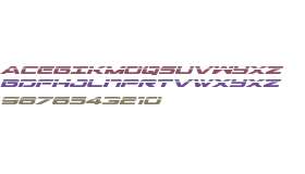 Outrider Laser Bold Italic