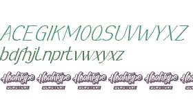 Your Everyday Demo Thin Italic