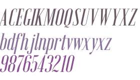 Emberly Medium Narrow Italic