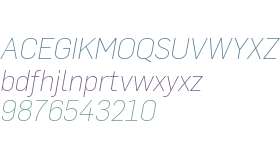 Flama Trial Ultralight Italic