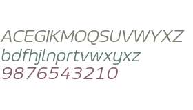 LT Wave Text Light Italic