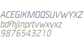 Unicod Sans W03 Light Italic
