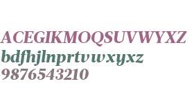 Acta W04 ExtraBold Italic