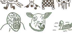 Woodcutter Animal Faces