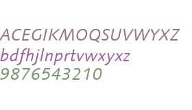 Linotype Syntax W02 Italic