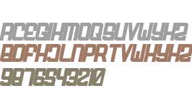 FODECUMBERS BOLD ITALIC