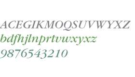 Garamond Itc T Book Italic