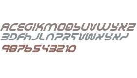 Yukon Tech Semi-Bold Italic