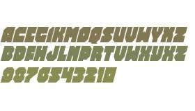 Turtle Mode Condensed Italic