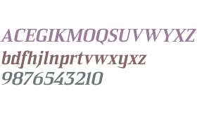 Sommet Serif W01 Black Italic