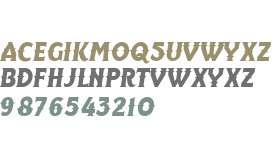 Wiltshire Deco Italic