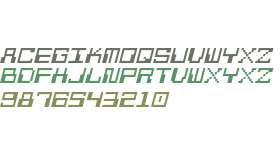 Pixel Calculon Italic