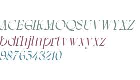 Montgrove Italic