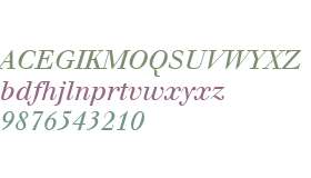 Walbaum W01 Italic