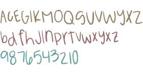 Breah's ahhh-mazingg handwritten font!! XD