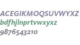 Kievit Bold Italic