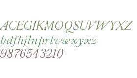 Parnaso Small Trial Italic