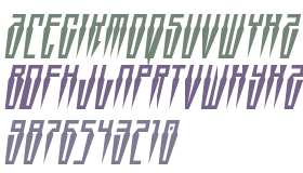 Swordtooth Condensed Italic