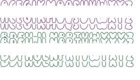 Stacked Monogram Font