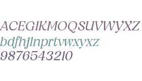 BT Amibus Trial Italic