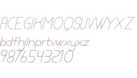 Lamborgini Thin Italic