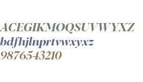 Albra Display Semi Italic