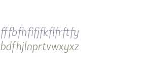 Lisboa Sans Ligatures Light Italic