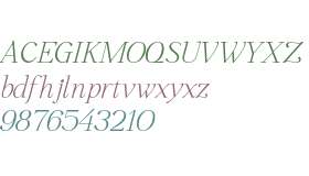 Non Ophelie Display Italic Trial Thin