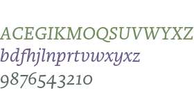 Brioni Text LCG Light Italic