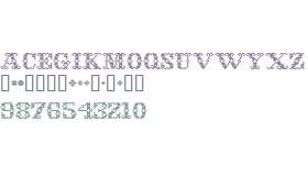 Cross Stitch Monogram W95 Rg