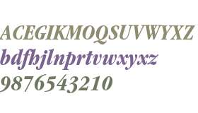 ITC Garamond Bold Condensed Italic
