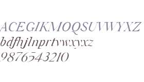 Silk Serif Italic