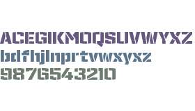 Ironstrike Stencil Trial Black