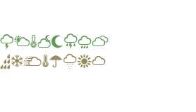Weather Symbols Regular