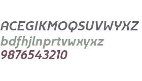 Egon Sans W01 Bold Italic