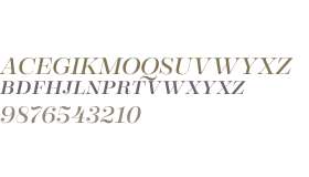 Encorpada W01SC Regular Italic