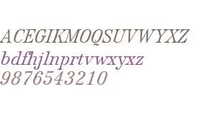 Roemisch W01 Italic