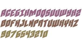 Galaxy Force Extra-Expanded Italic