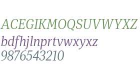 Mediator Serif Narrow Web Light Italic