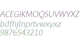 Massif W01 Light Italic