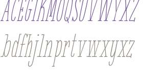 White Festive Italic Demo