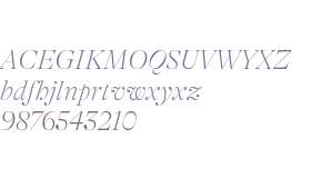 GT Alpina Fine Thin Italic