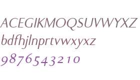 Ela Sans W01 Regular Italic