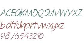 Scroll Italic