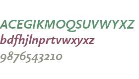 Calluna Sans W01 Bold Italic