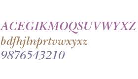 New Baskerville* Semi Bold Italic