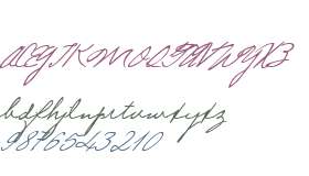 Lizzy Handwriting W90 Regular