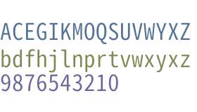 Gen Jyuu Gothic L Monospace Normal